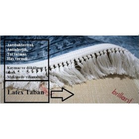 Resim Brillant Ipek Latex Kaymaz Taban Çocuk Halı-Polıce Hj11721.801-(1 (486976251) Yeşil 