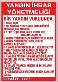 Resim Yangın Ihbar Yönetmeliği 