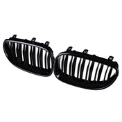 Resim Bmw 5 Serisi E60 2004-2009 Uyumlu M5 Görünüm Panjur ( Böbrek ) 