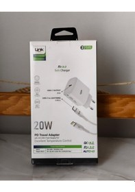 Resim İpad Pro 13 İnç M5 Şarj Adaptörü Kablolu 20w Linktech 