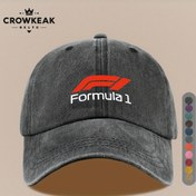 Resim 1 adet Formula 1 Desenli Şapka, Vintage Hip-Hop Baskılı Beyzbol Kapağı, Ayarlanabilir Boyut, Rahat Hafif Basit, Partiler, Açık Hava Sporları, Golf, Yürüyüş, Tatiller, Babalar Günü, Anneler Günü için Uygun, Ebeveynler için Mükemmel Hediye, Kadınlar için Uygun 