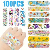 Resim Renkli Eğlenceli Desen Bandaj - Ayak ve Vücut Bakım Stickerları, Sevimli Hayvan Tasarımlar, Şirin Ayaçan Koruma! | Dayanıklı & Çekici Bacaklar için Canlı Renklerde Hafif Bej Yama 