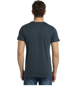 Resim Bant Giyim - Barcode Füme Erkek T-shirt Tişört Füme 
