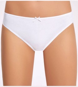 Resim Likralı Fiyonklu Kadın Bikini Külot 10 Adet 001 