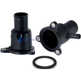 Resim SPK uyumluTERMOSTAT YUVASI CLIO-KNG-MGN-DACIA LOGAN 1.4-1.6 K4J-K4M PLASTİK-TIPASIZ O-RİNG 