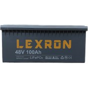 Resim Lexron 100ah 48v Lityum Akü 