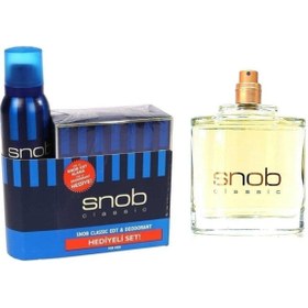 Resim Snob Classıc Edt 100ml Deodorant 150ml Erkek Parfüm Seti 