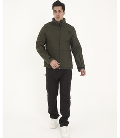 Resim Camp Scoutland Camp460 Outdoor Tactical Softshell Su & Rüzgara Dayanıklı Erkek Taktik Yelek & Mont Haki 