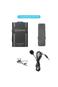 Resim BOYA Tx4 Pro Kablosuz Mikrofon Vericisi 