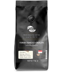 Resim Coffeetropic Terra Single Origin Indonesia Sumatra Öğütülmüş French Press 1 KG 