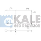 Resim KALE 394000 Klima Radyatoru (Suzuki: Swift 1.3 1.5 1.6 05-- / Swift 1.6 12- 506×328×16 9531063J00 (WT937846) 