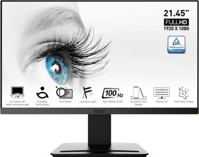 Resim MSI PRO MP2412 23.8'' FHD FLAT VA 100HZ ANTI-GLARE MONITOR 