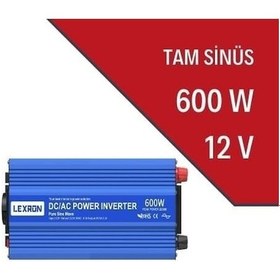 Resim Lexron 600w-12v Tam Sinüs İnverter 