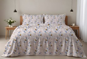 Resim Evmila Minik Çiçekler Desenli Nevresim Takımı - 220x240 Cm Nevresim + 50x70 Yastık kılıfı + 180x200 Cm Çarşaf 