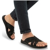 Resim Muya Tiger 31318-001 Anatomik Taban Erkek Terlik Siyah 40-45 