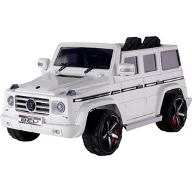 Resim Babyhope 439 Akülü Jeep Araba 12V Sedef Beyaz - Beyaz 