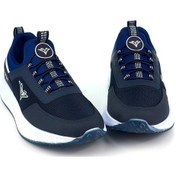 Resim Erkek Lacivert Bağcıksız Esnek Çok Hafif Günlük Sneaker Spor Ayakkabı Lacivert 