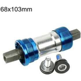 Resim Zhongya Bisiklet Orta Göbek Yatağı Kartuş Seti 68Mm X 122Mm 