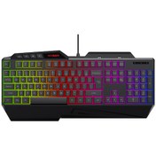 Resim KB488L Multi-Function RGB Kablolu Oyuncu Klavyesi Xaser