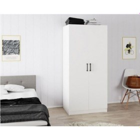 Resim Tdesıgno Aylin Giyinme Dolabı - Çok Amaçlı Dolap - Gardırop 80 Cm Beyaz 
