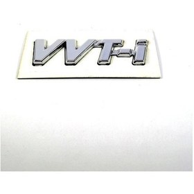 Resim Toyota Vvtı Bagaj Yazısı Yapıştırma 72mm-18mm 