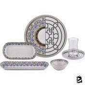 Resim Neva N3164 Mentol Jülide 26 Prç Kahvaltı Takımı 