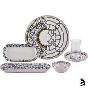 Resim Neva N3164 Mentol Jülide 26 Prç Kahvaltı Takımı 