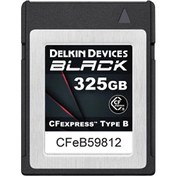 Resim Delkin Devices 325GB Black Cfexpress™ Type B Hafıza Kartı 
