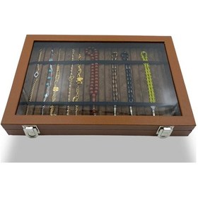 Resim Richbox Tesbih Kolye Bileklik Kutusu Taba 