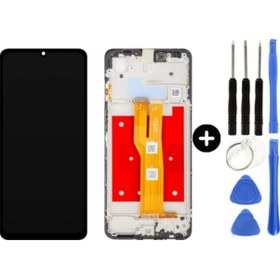 Resim Samsung A07 Sm-a075f Uyumlu Çıtalı A Kalite Lcd Ekran Dokunmatik + Tamir Seti 