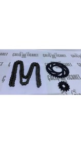 Resim Crypton Zincir Dişli Seti 110L-37T-14T 