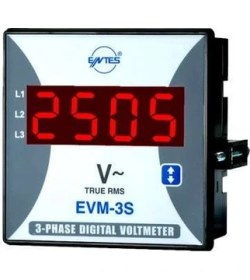Resim Entes Evm-3s-96 Üç Fazlı Voltmetre 