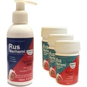 Resim Hintohu Tüy Dökücü Azaltıcı Rus Merhemi 150 ml 1 Adet + Genital Bölge Merhemi 50 ml 3 Adet 