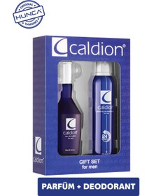 Resim Caldion Classic Erkek Parfüm Seti ( Edt Parfüm 100 ml Deodorant 150 ml ) 