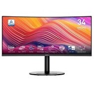 Resim Msı 34" Modern MD342CQP 3440X1440 (Uwqhd) Curve 1500R Va 120HZ 1ms Adaptıve-Sync Type-C Monıtor 