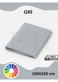 Resim Gri Renk Metrelik Ince Keçe Kumaş Keçe 1 Mm Aktivite Keçesi Renkli Keçe 1 Metre 100 Cm X 100 Cm 