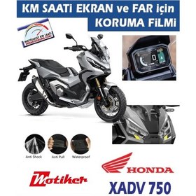 Resim Honda X-adv750 Motosiklet Far Ve Ekran Km Koruyucu 