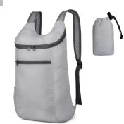 Resim Xuweiwei Gray 5.28 Galon Katlanır Sırt Çantası - Okul Ve Seyahat İçin Dayanıklı Gri 