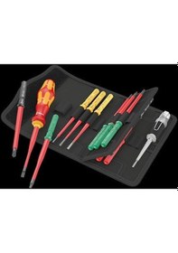 Resim Wera Kraftform Kompact Vde 16+1 Tornavida Takımı Ekstra İnce 05006608001 