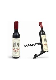 Resim Şişe Tasarımlı Paslanmaz Çelik Tirbuşon Açacak Çok Renkli 