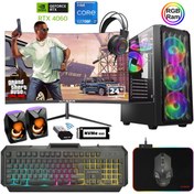 Resim XSR886 i7 12700F 23.8" 16 GB RAM 512 GB M.2 NVMe SSD 8 GB RTX4060 180Hz Curved FreeDOS Gaming Masaüstü Xaser