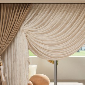 Resim Elegance Zincir Tül Perde 