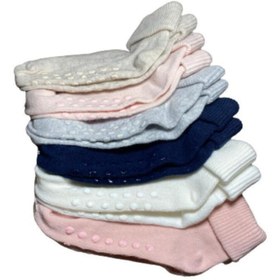 Resim AKTAŞ SOCKS 6'lı Altı Kaydırmaz Çocuk Çorap 