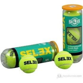 Resim Selex 612 Tenis Topu Vakum Kutu 3'lü 