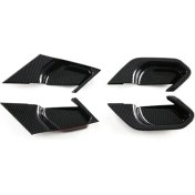 Resim Explosion1 Bmw 5 Serisi G60 2024 Iç Kapı Tutucu Kase Kapağı Döşeme Dekorasyon Iç Aksesuarları, Abs Karbon Fiber (Yurt Dışından) 