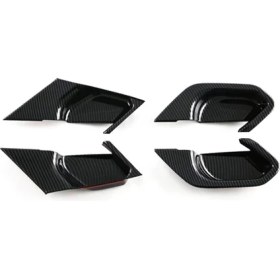 Resim Explosion1 Bmw 5 Serisi G60 2024 Iç Kapı Tutucu Kase Kapağı Döşeme Dekorasyon Iç Aksesuarları, Abs Karbon Fiber (Yurt Dışından) 