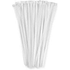 Resim Tork Kablo Bağı Cırt Kelepçe 3,6 Mmx370 Mm Beyaz 100 'lü Paket 