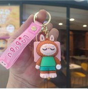 Resim Novahub Sevimli Anime Koyun Anahtarlık Kadın Çanta Uğuru Pvc Llaveros G, Film Ve Tv Temalı Cosplay Aksesuar 
