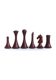 Resim El Yapımı Şimşir Ahşap Modern Satranç Taşı 77mm 