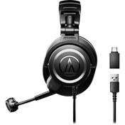 Resim Audio-technica Ath-m50xsts-usb Usb Konnektörlü Streamset Kulaklık 